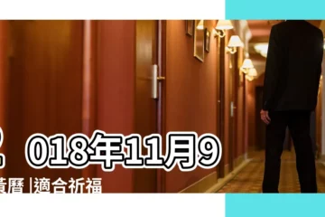 【2018年十一月初九戌時】2018年11月9日黃曆 |適合祈福嗎 |2018年農曆十一月初九這天日子怎樣 |