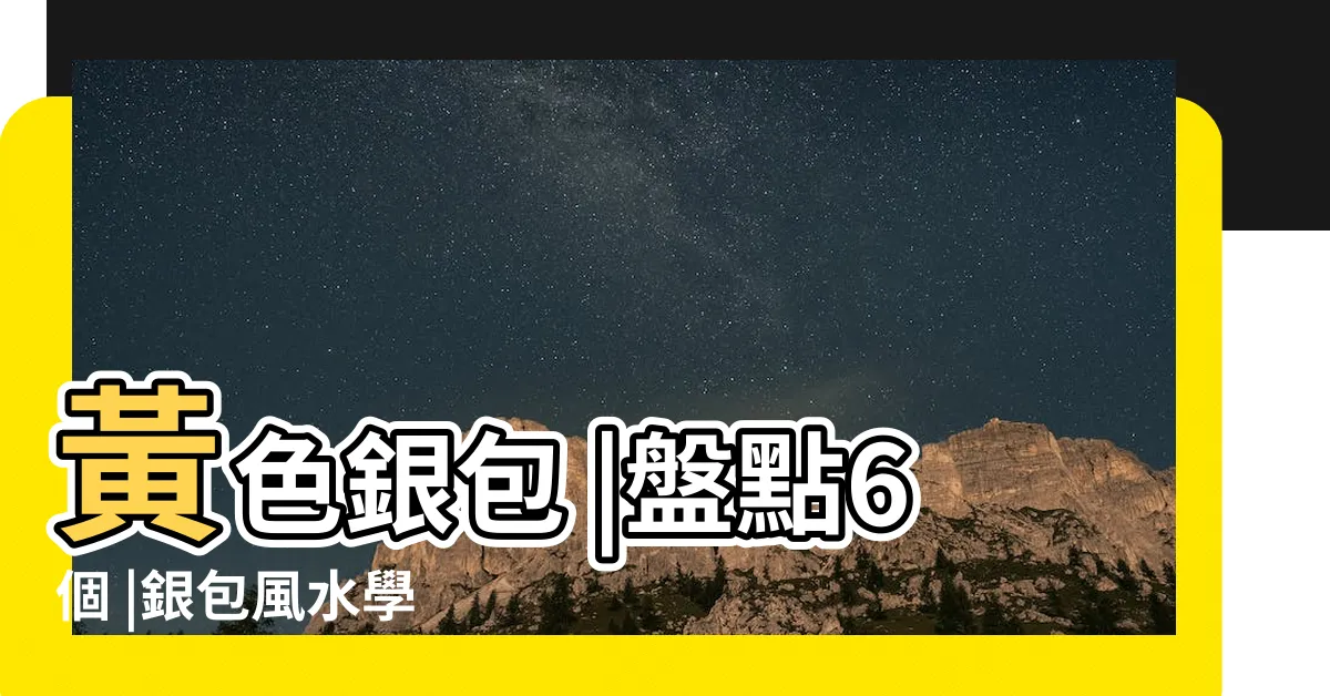 【黃色銀包】黃色銀包 |盤點6個 |銀包風水學 |
