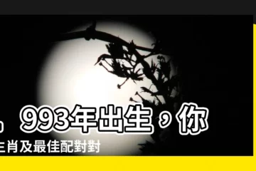 【1993年屬什麼】1993年出生，你的生肖及最佳配對對象是？