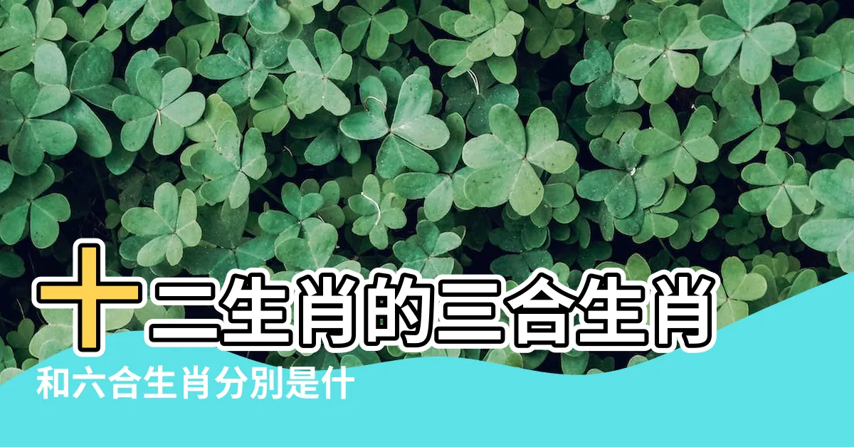 【虎 三合】十二生肖的三合生肖和六合生肖分別是什麼 |六沖分解 |虎的三合和六個合生肖是什麼 |
