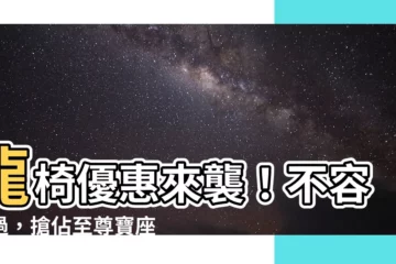 【龍椅】龍椅優惠來襲！不容錯過，搶佔至尊寶座！