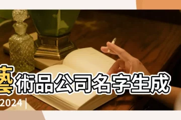 【藝術 公司名】藝術品公司名字生成器 |2024 |藝術公司起名 |