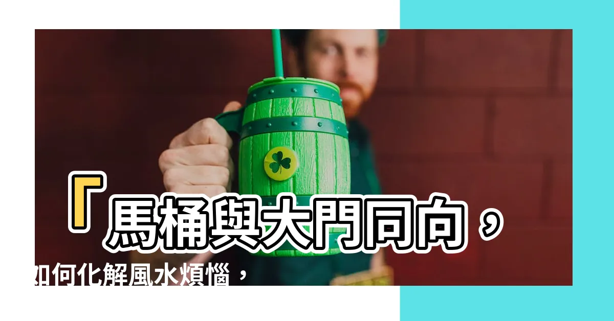 【馬桶與大門同向】「馬桶與大門同向，如何化解風水煩惱，輕鬆改善衞生間設計！」