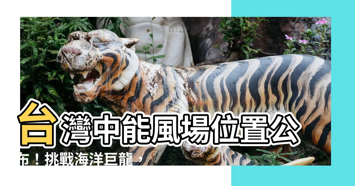 【中能風場位置】台灣中能風場位置公佈！挑戰海洋巨龍，開發離岸風力發電！