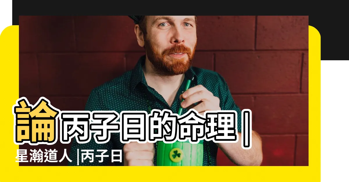 【丙子日柱】論丙子日的命理 |星瀚道人 |丙子日柱出生男女八字命運 |