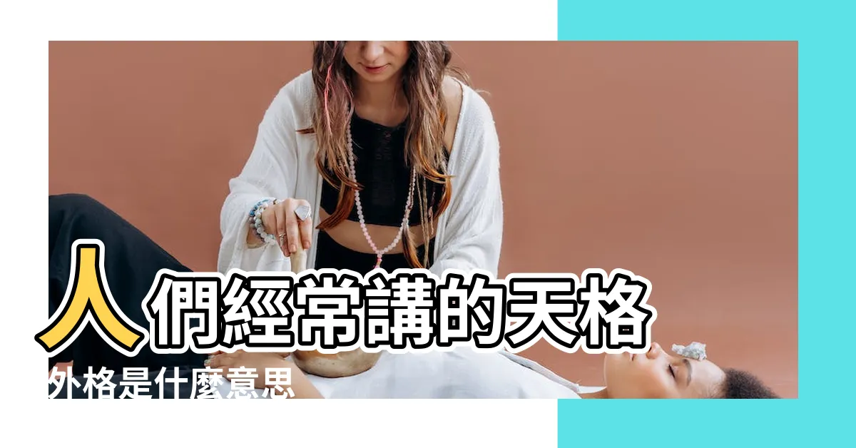【外格是什麼】人們經常講的天格 |外格是什麼意思 |是什麼意思 |