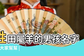 【姓田屬羊的男孩名字】姓田屬羊的男孩名字 |請大家幫幫 |屬羊的男孩名字 |