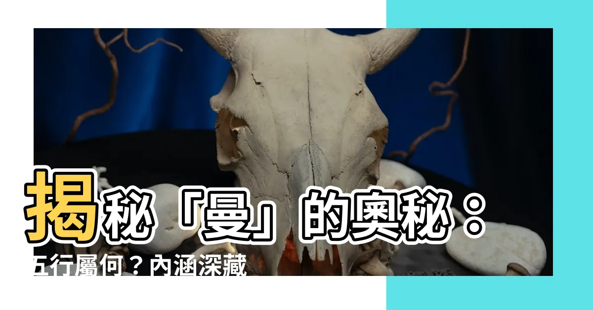 【曼 五行】揭秘「曼」的奧秘：五行屬何？內涵深藏！