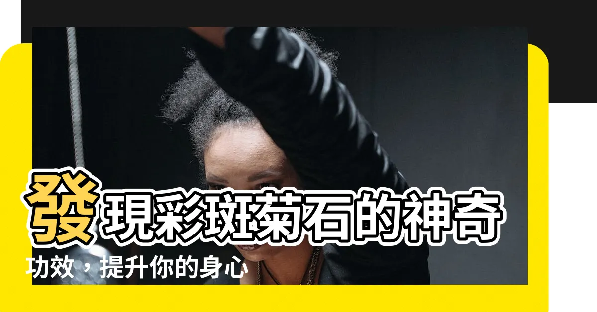 【彩斑菊石功效】發現彩斑菊石的神奇功效，提升你的身心靈！