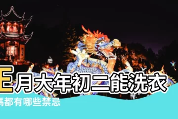 【正月初二洗衣服會怎麼樣】正月大年初二能洗衣服嗎都有哪些禁忌 |過年洗衣服時機 |正月初二能洗衣服嗎 |