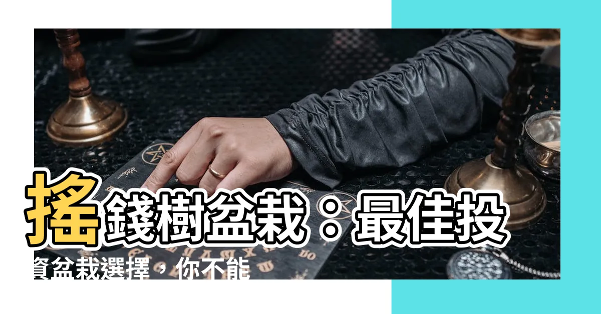 【搖錢樹盆栽】搖錢樹盆栽：最佳投資盆栽選擇，你不能錯過的機會！