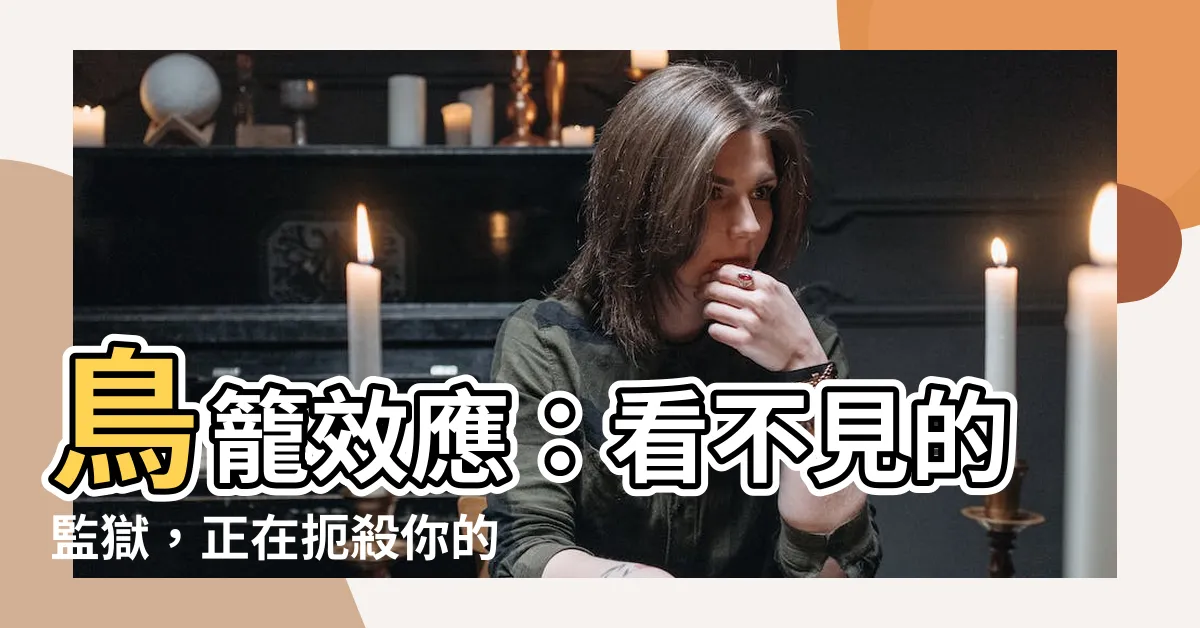 【鳥籠效應】鳥籠效應：看不見的監獄，正在扼殺你的潛能！