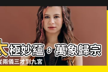 【太極兩儀三才四象五行六合七星八卦九宮】太極妙藴，萬象歸宗：從兩儀三才到九宮十方