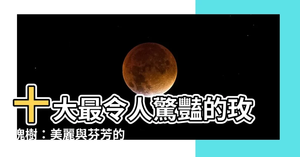 【薔薇樹】十大最令人驚豔的玫瑰樹：美麗與芬芳的完美結合