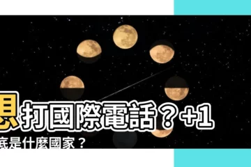 【 1是哪裏的號碼】想打國際電話？+1 到底是什麼國家？看這篇文章就對啦！