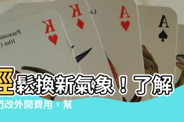 【大門改外開費用】輕鬆換新氣象！瞭解大門改外開費用，幫你省錢又提升居住品質
