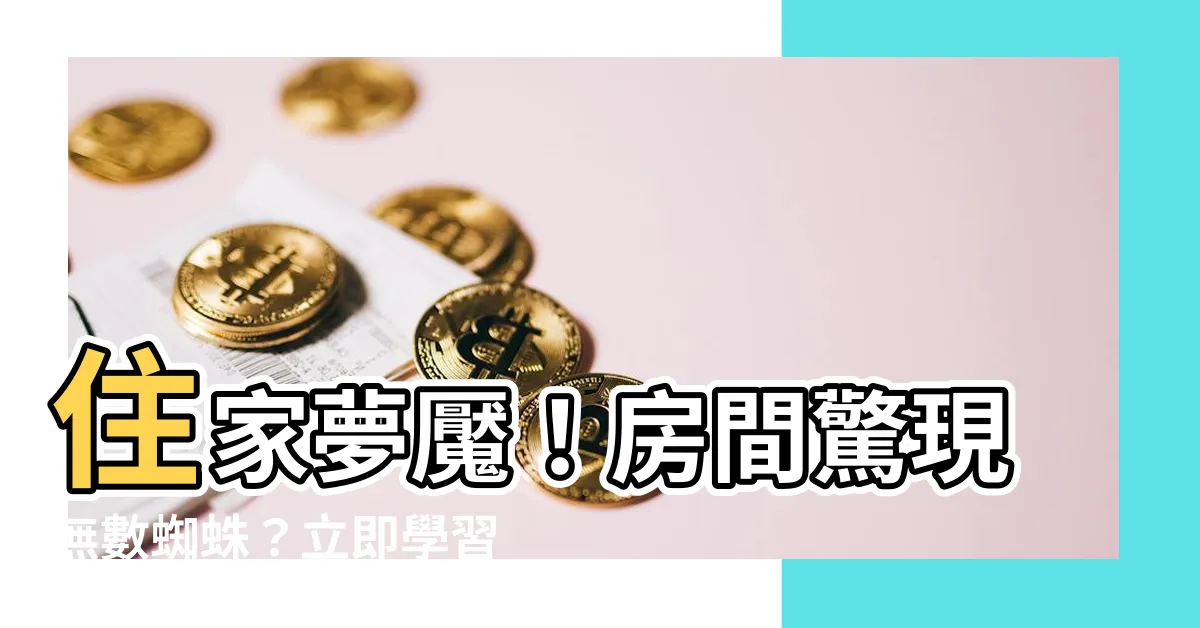【房間很多蜘蛛】住家夢魘！房間驚現無數蜘蛛？立即學習3大絕招，説拜拜蜘蛛！