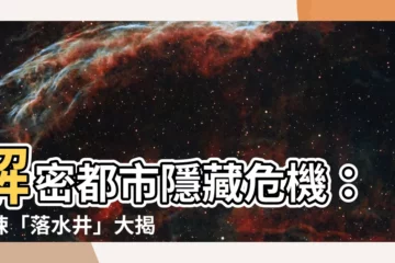 【落水井】解密都市隱藏危機：驚悚「落水井」大揭秘