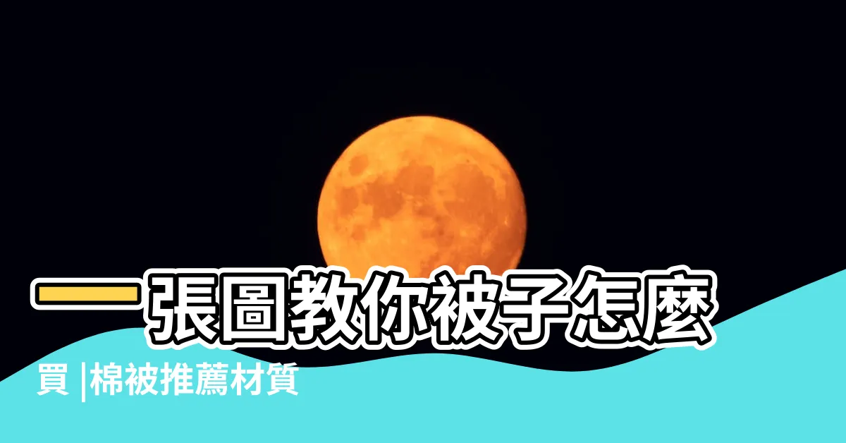 【被子顏色】一張圖教你被子怎麼買 |棉被推薦材質懶人包 |冬天棉被推薦 |