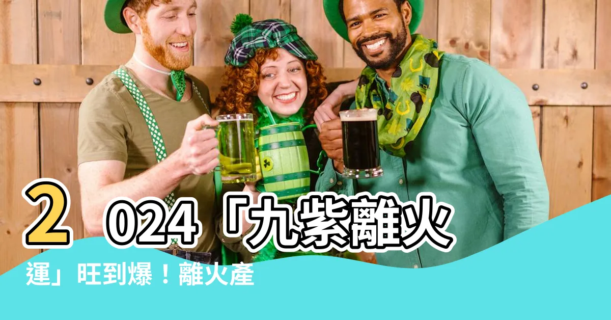 【離火行業】2024「九紫離火運」旺到爆！離火產業崛起揭密！