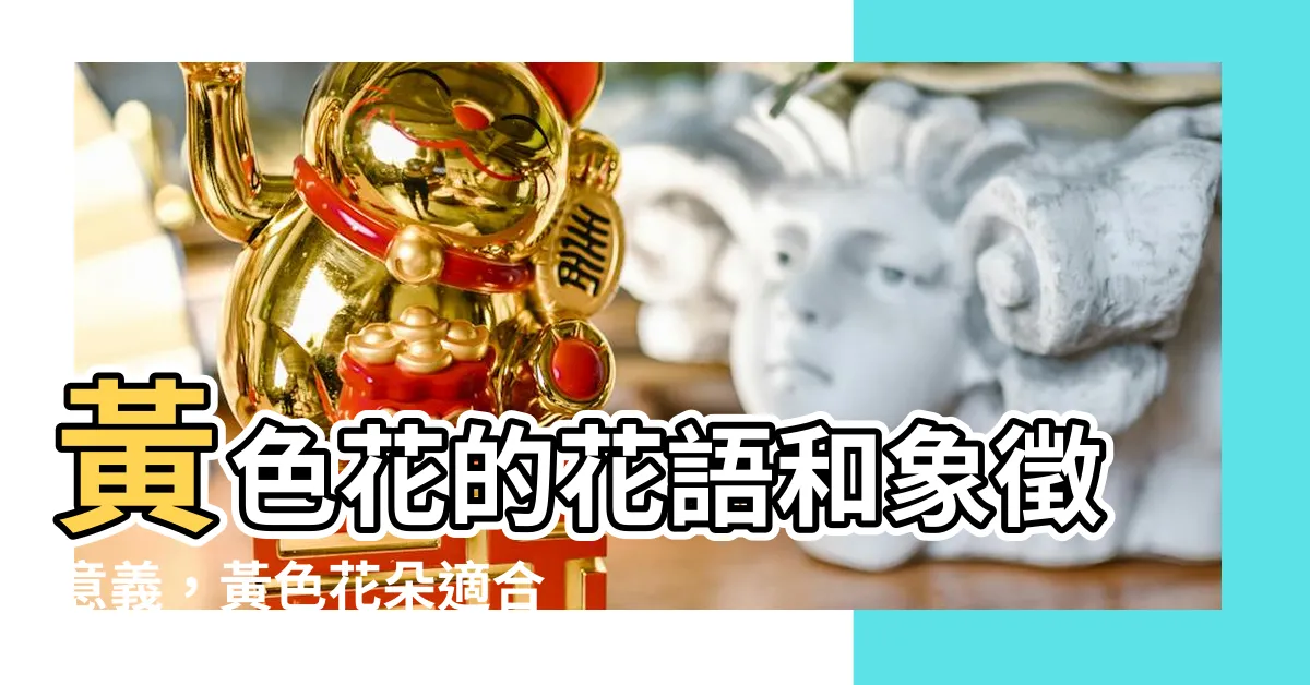 【黃色的花代表】黃色花的花語和象徵意義，黃色花朵適合送給哪些人？