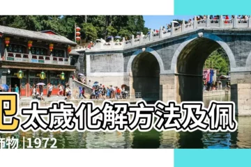 【1972年犯衝】犯太歲化解方法及佩戴飾物 |1972年屬鼠2023年刑太歲要佩戴什麼 |1972年犯太歲的生肖 |