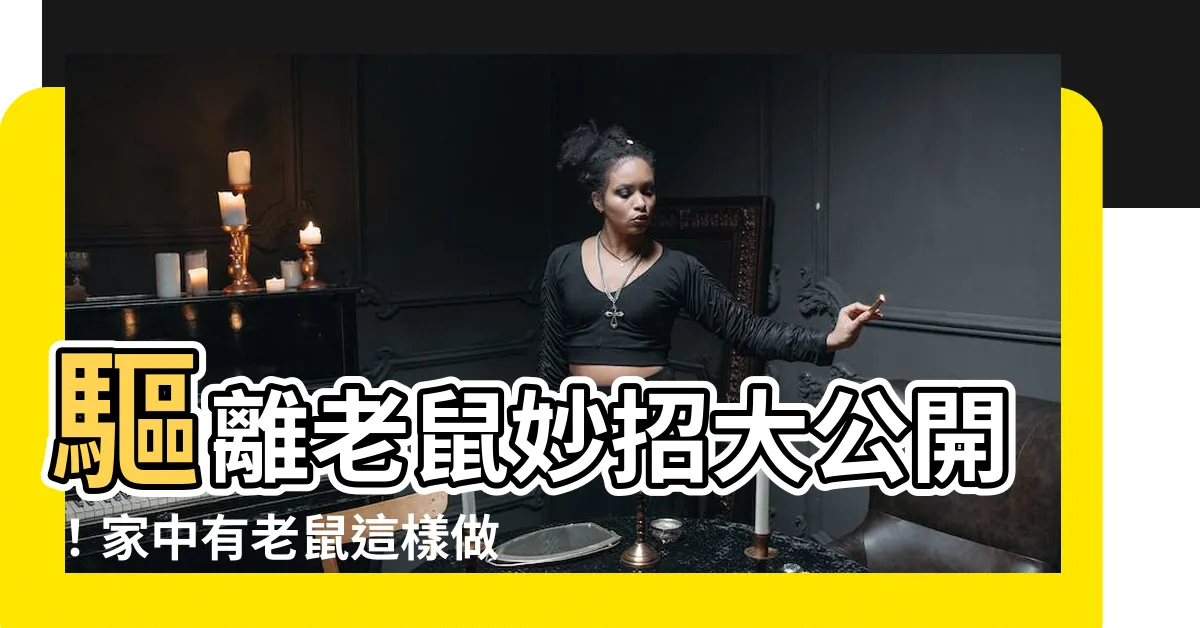 【家中有老鼠】驅離老鼠妙招大公開！家中有老鼠這樣做就對了！