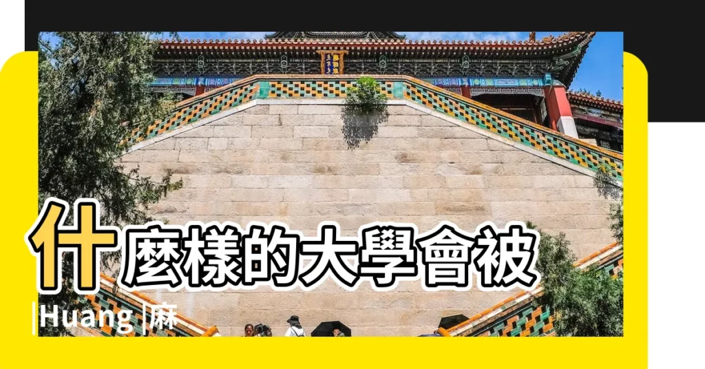 什麼樣的大學會被 |Huang |麻省理工學院斯隆管理學院教授黃亞生 |【黃亞生 2017】