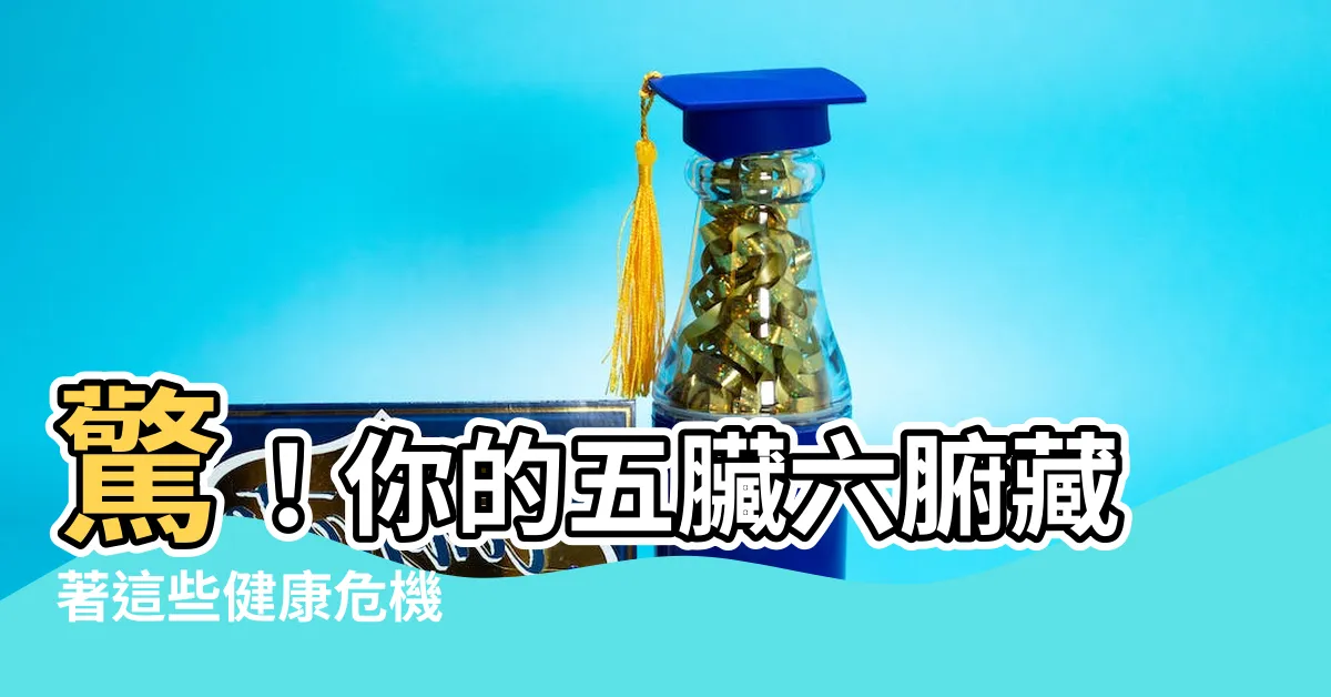 【五臟六腑對應】驚！你的五臟六腑藏著這些健康危機