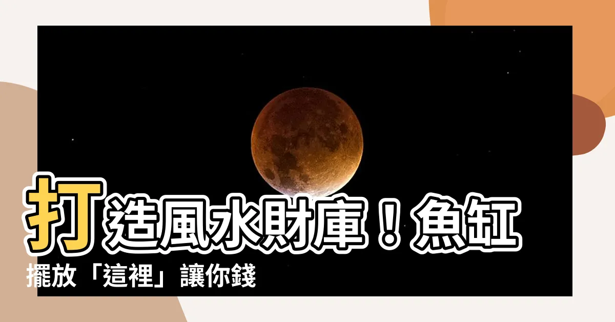 【風水魚缸】打造風水財庫！魚缸擺放「這裡」讓你錢滾錢