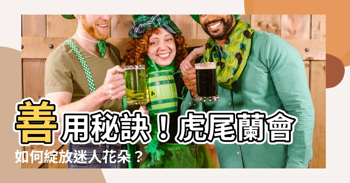 【虎尾蘭會開花】善用秘訣！虎尾蘭會如何綻放迷人花朵？