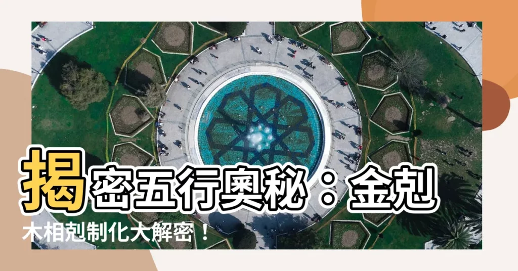 【金剋木】揭密五行奧秘：金剋木相剋制化大解密！