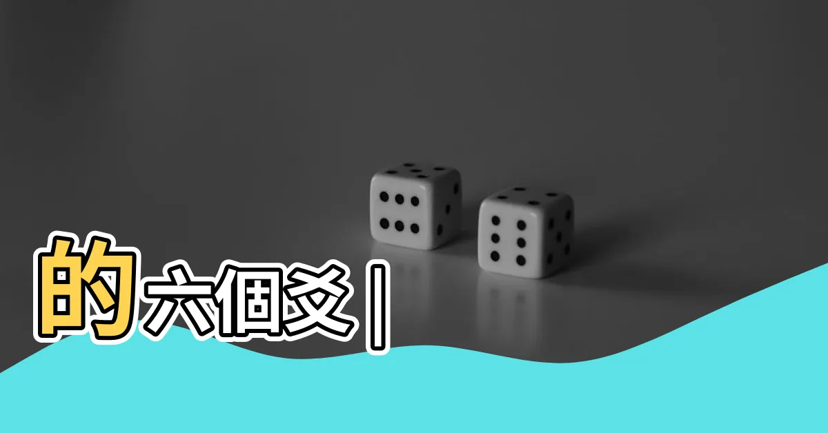 【易經 爻】的六個爻 |