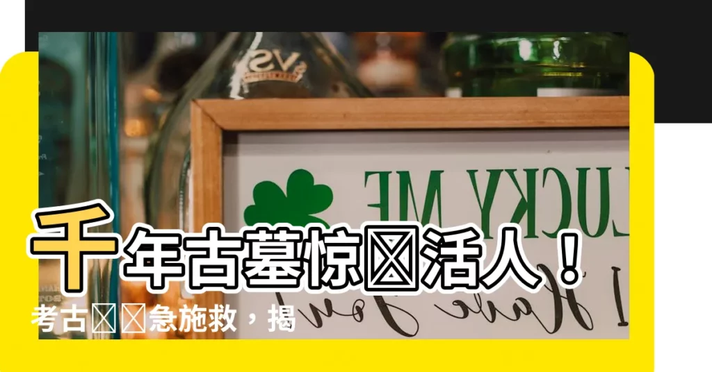 【活葬】千年古墓驚現活人！考古隊緊急施救，揭開駭人殉葬真相