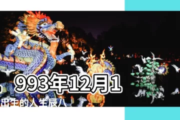 【測1993年 陽曆12月12號男弄】1993年12月12日出生的人生辰八字測算 |農曆一九九三年十月 |1993年12月12日出生的人的性格命運 |