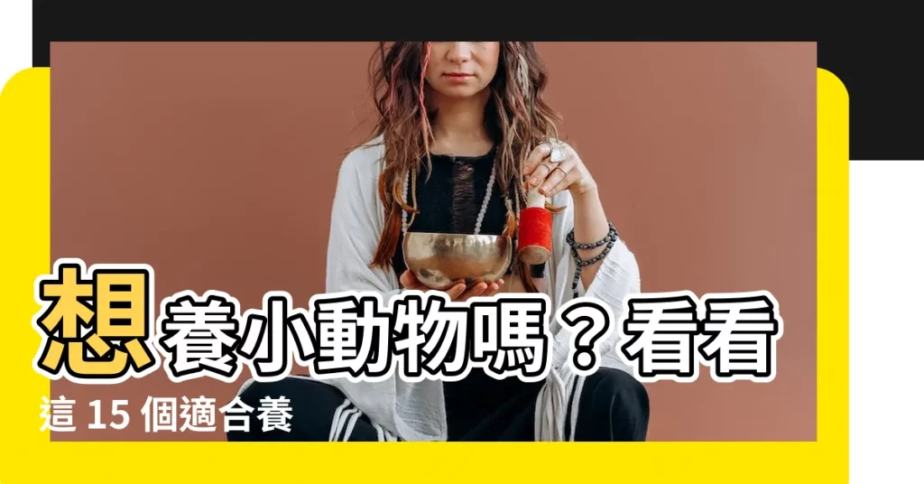 【養小動物】想養小動物嗎？看看這 15 個適合養在房裡的好選擇！