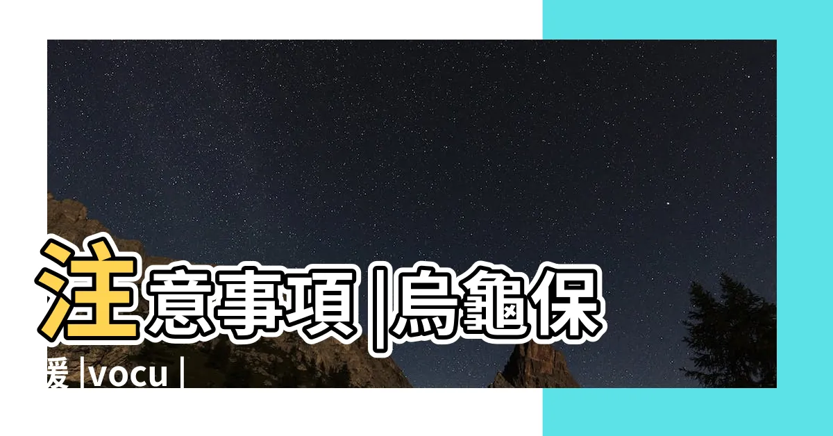 【烏龜衣服】注意事項 |烏龜保暖 |vocu |
