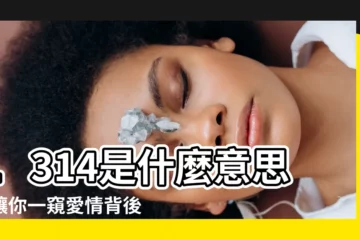 【1314是什麼意思】1314是什麼意思？讓你一窺愛情背後的驚人秘密！