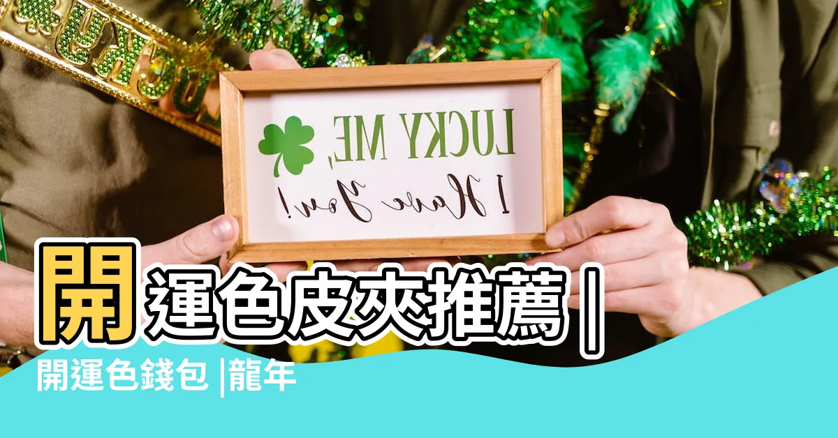 【錢包的顏色生肖2024】開運色皮夾推薦 |開運色錢包 |龍年想暴富 |