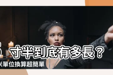 【5寸半是多少cm】5寸半到底有多長？釐米單位換算超簡單！