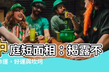 【中庭短面相】中庭短面相：揭露不同命運，好運與坎坷一線之隔