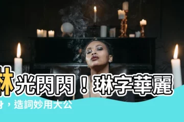 【琳的造詞】琳光閃閃！琳字華麗變身，造詞妙用大公開！