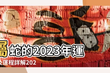 【虎在蛇年每月運程】屬蛇的2023年運勢及運程詳解2023年屬蛇人全年運勢和財運 |麥玲玲屬蛇人2022年全年運勢運程生肖蛇遇虎年每月 |每月生肖運程新曆2023年12月7日至2024年1月6日 |