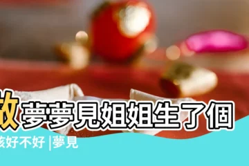 【妹妹夢見姐姐生了男孩】做夢夢見姐姐生了個男孩好不好 |夢見姐姐生男孩 |夢見姐姐生孩子 |