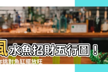 【魚五行】風水魚招財五行圖！教你挑對魚缸擺放旺整年