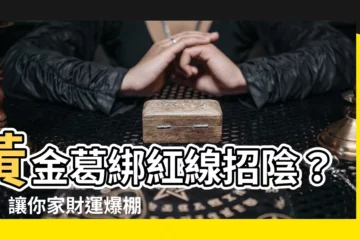 【黃金葛綁紅線】黃金葛綁紅線招陰？錯！讓你家財運爆棚的開運法