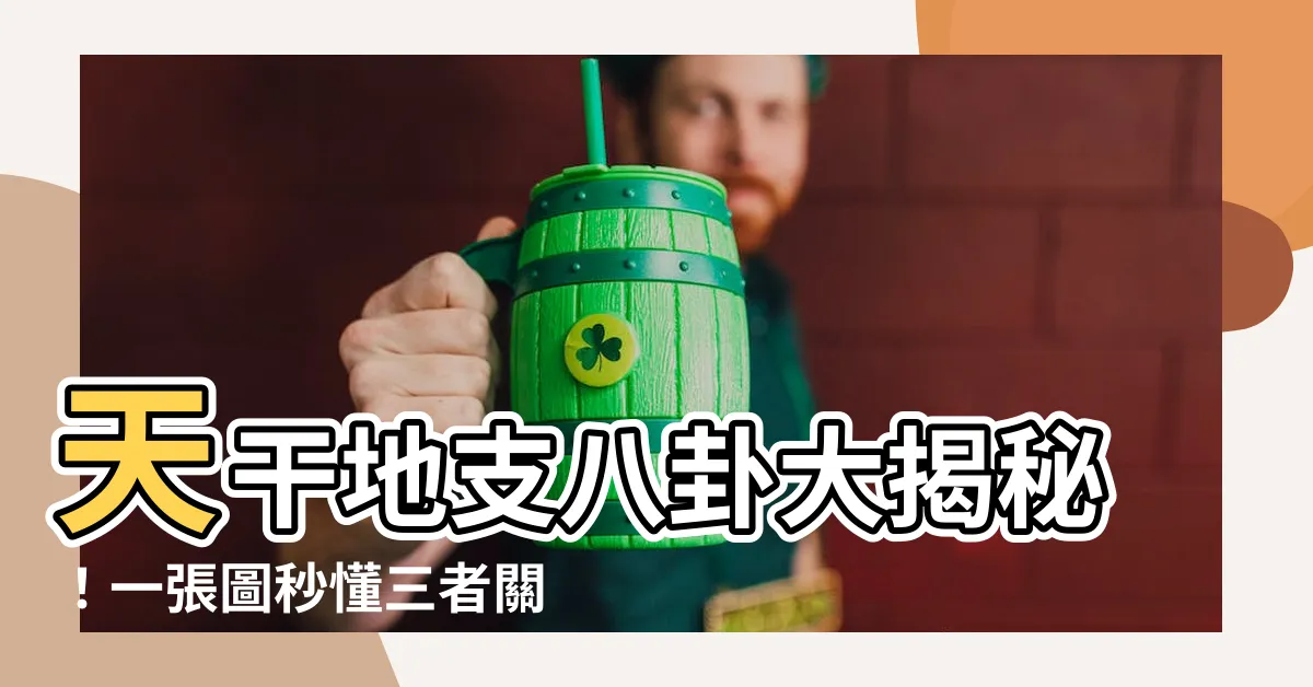 【天干地支 八卦】天干地支八卦大揭秘！一張圖秒懂三者關係