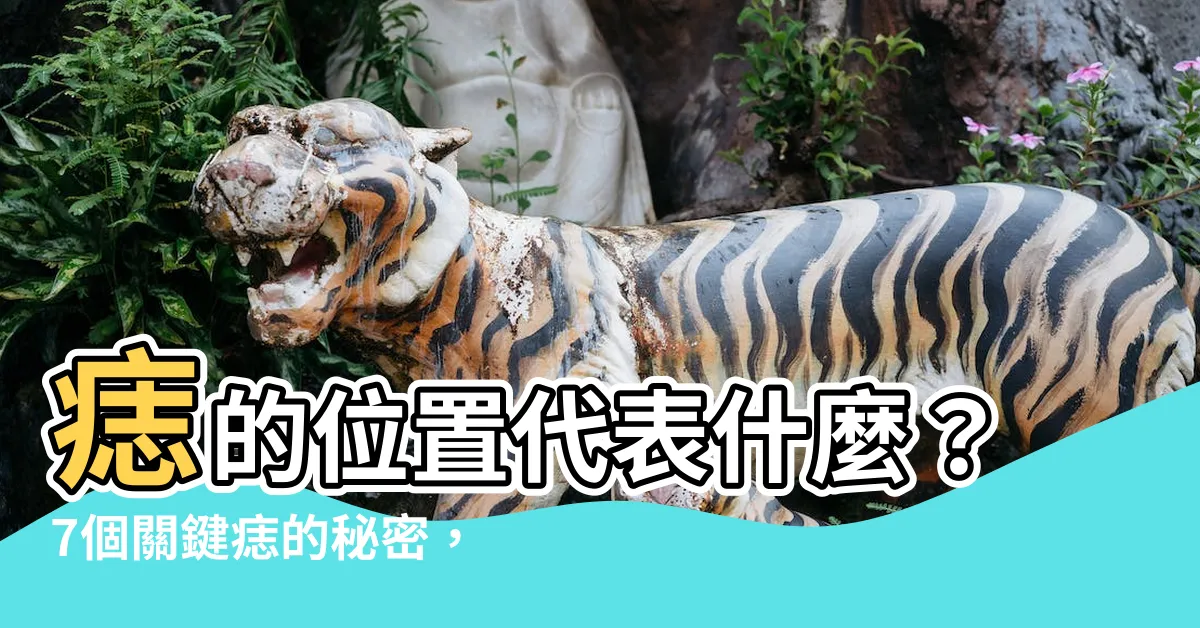 【痣的位置代表什麼】痣的位置代表什麼？7個關鍵痣的秘密，給你人緣、事業與財富！