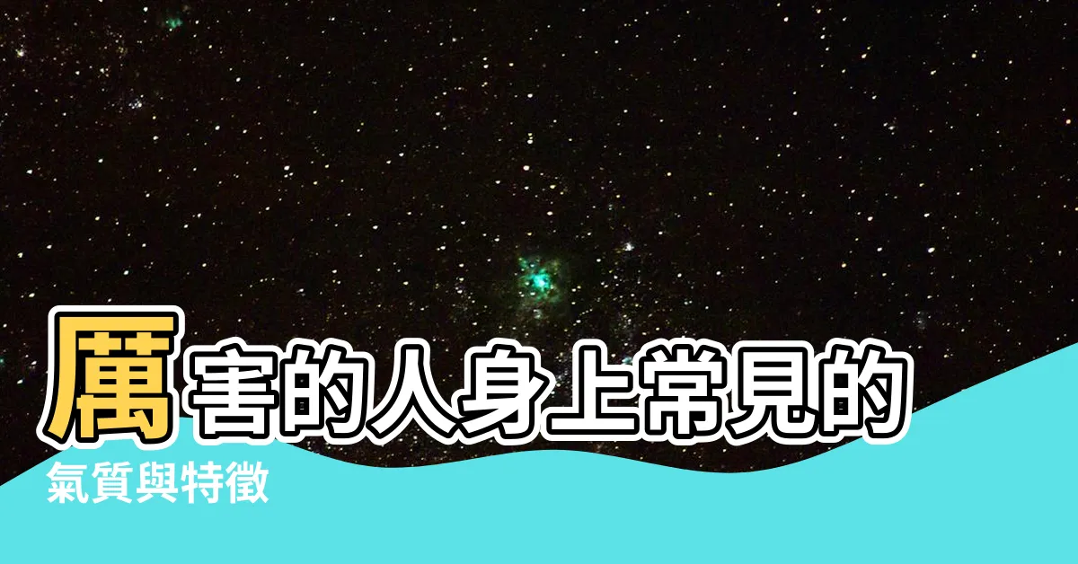 【厲害的人】厲害的人身上常見的氣質與特徵