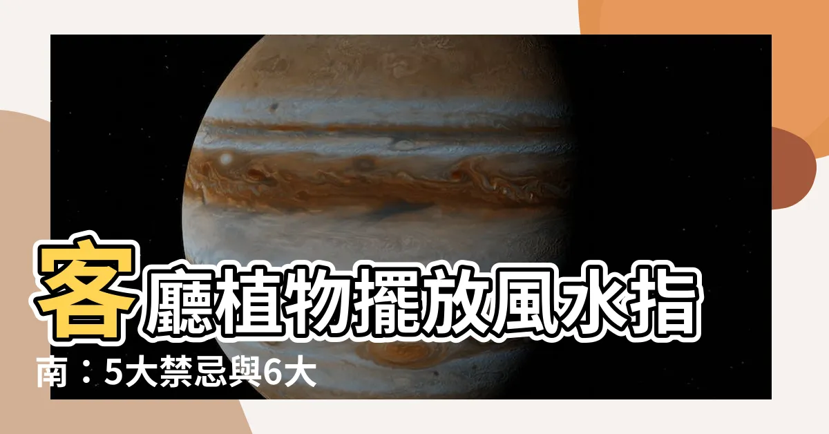 【客廳 植物 風水】客廳植物擺放風水指南：5大禁忌與6大地點招好運